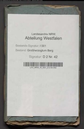 Verpachtung der Weiden der Rentei Cappenberg