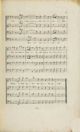 Sechs Gesaenge : für 4 Männerstimmen u. Chor ; op. 82