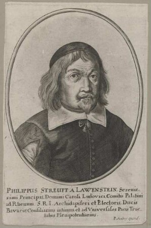 Bildnis des Philippus Streuff à Lawenstein