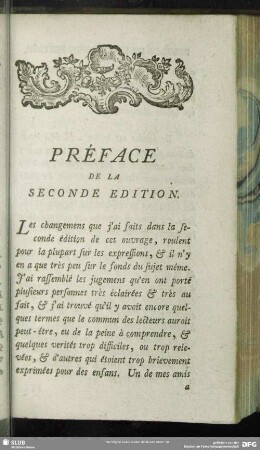 Préface De La Seconde Edition