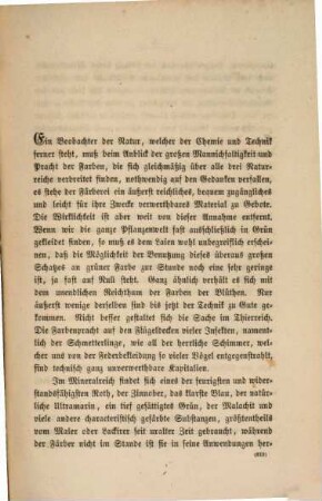 Altes und Neues aus Farbenchemie und Färberei : Ueberblick der Geschichte und Rolle der f. g. Anilinfarben