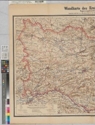 Beckum (Kreis) Kreiskarte um 1930 1 : 35 000 77 x 120 farb. Druck: Dietrich Reimer, Berlin B Nr. 106