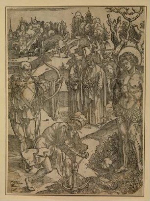 Die Marter des heiligen Sebastian