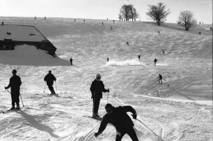Hofsgrund: Wintersportplatz Hofsgrund; am Skilift