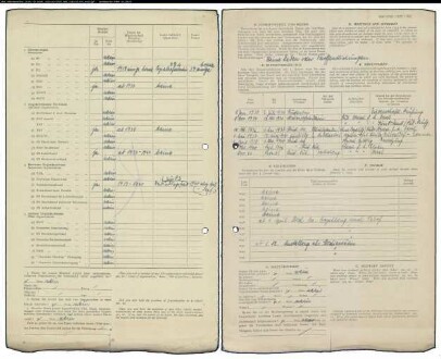Entnazifizierung Maria Ten Hoevel , geb. 10.06.1908 (Studienraetin)