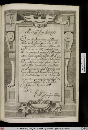 Vorwort zu Nobilta di Genova, verfasst von Agostino Fransone.