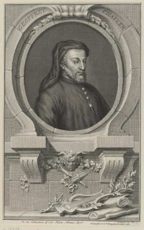 Bildnis des Geoffrey Chaucer