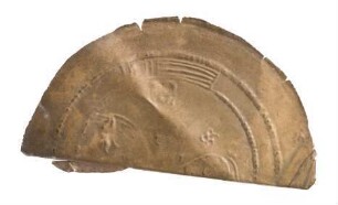 Münze, Brakteat (Hälbling), um 1200