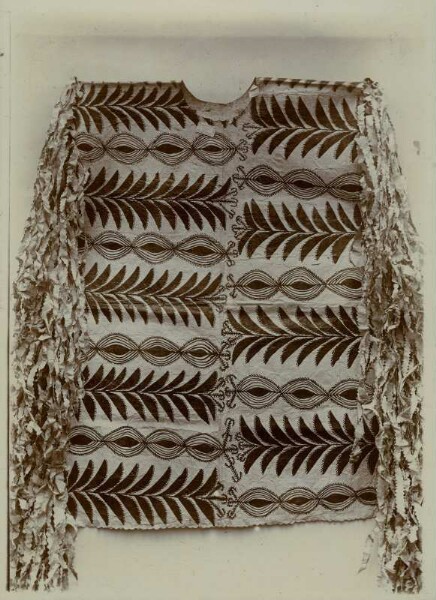 "Tapa jacket, Samoa."