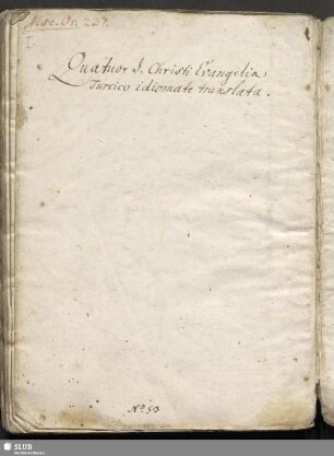 [Türkisches Evangelium] - Mscr.Dresd.Ea.53