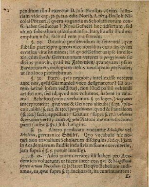 Discursus Historico-Philologicus De Vagantibus Scholasticis, Sive Von Fahrenden Schülern