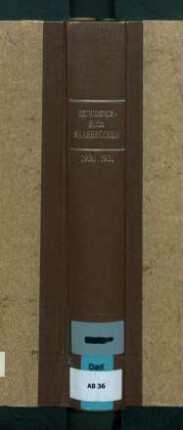 1930-1931, Adressbuch der Stadt Saarbrücken