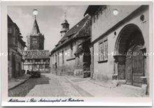 Mühlhausen in Thüringen, Antoniusspital und Rabenturm