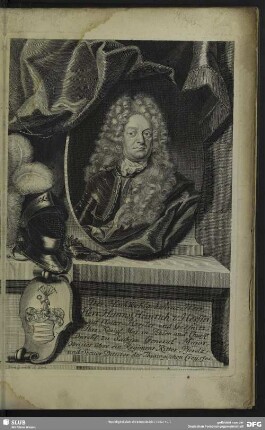 Der Hochwohlgebohrne Herr, Herr Hannss Heinrich v. Hessler auf Closter-Hessler und Gessnitz ...