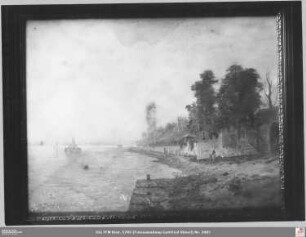 Rheinlandschaft zwischen Walluf und Eltville