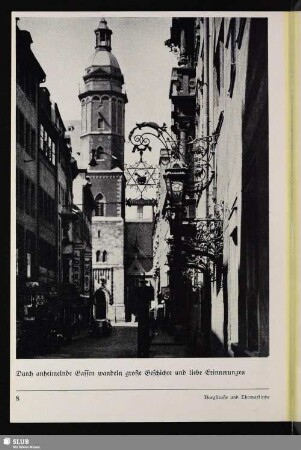 Burgstraße und Thomaskirche