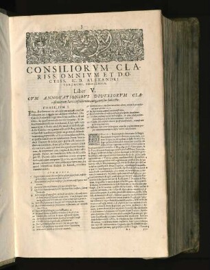 [Consilivm I. - XLIX.]