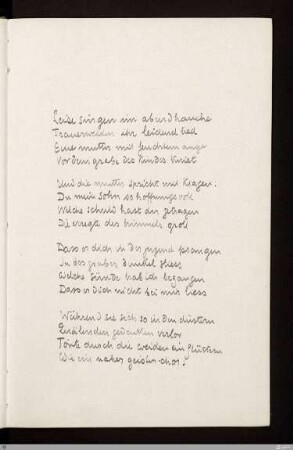 Leise singen im abendhauche (Gräber II) : [SW I: H4]; [SW I, S. 35/115-116]