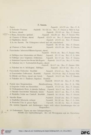 Galerie Baum München (Nr. 1-421)