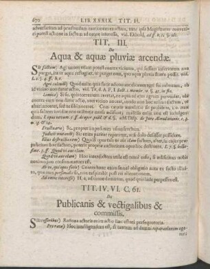 Tit. IV. VI. C. 61. Publicanis & vectigalibus & commissis.