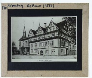 Blomberg, Rathaus : Außenansicht