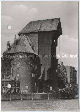 Danzig, Krantor an der Langen Brücke