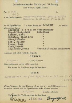 Decker, Elisabeth