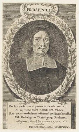 Bildnis des Fr. Rappolt