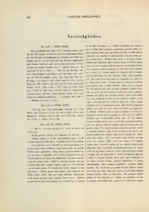 Nachträgliches