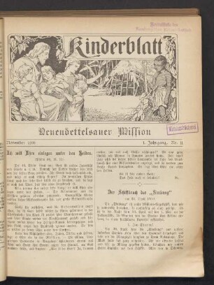 November 1910. Nr. 11