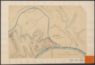 [Namur mit nächster Umgebung] : Croquis des Hauptmann v. Studnitz