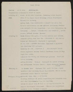 Aufzeichnungen