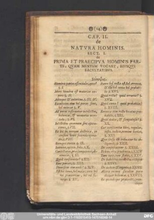 Cap. II. de Natura Hominis.