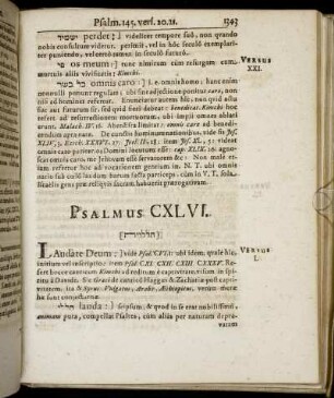 Psalmus CXLVI.