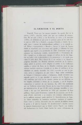 El escritor y el poeta