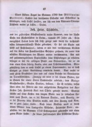 Joh. Heinr. Tischbein.