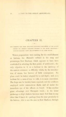 Chapter II. New Harbour ...