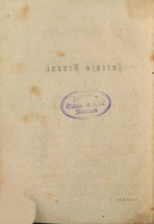 Lorenzo Benoni : Scenen aus dem Leben eines Italieners. Herausgegeben von einem Freunde. Aus dem Englischen, 1