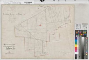 Enkesen bei Paradies (Soest), Separation Enkesen im Bruch, Bl.2 Brouillonkarte 1 Flur 6,2