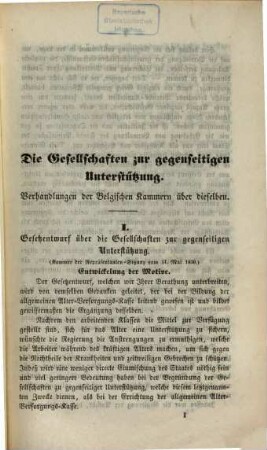 Mittheilungen des Centralvereins für das Wohl der Arbeitenden Klassen, 12. 1852