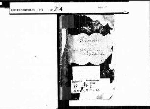 Zivilstandsregister der Dissidenten der Gemeinde Minden mit den Orten Costedt, Hausberge, Holzhausen, Minden, Minder Heide, Möllbergen, Niederbecksen, Schierholz, Vennebeck (G 1850-1869) (Gemeinde: Minden)