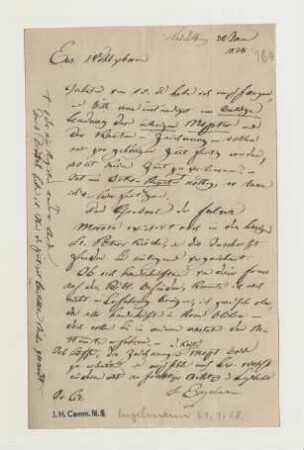 Brief von Joseph Engelmann an Joseph Heller