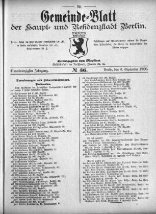 1900,36: No. 36, 9. September 1900