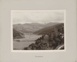 Blick auf Günterstal und den Schauinsland