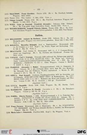 [Italien, Schweiz, Niederlande] (Nr. 2178-2226)