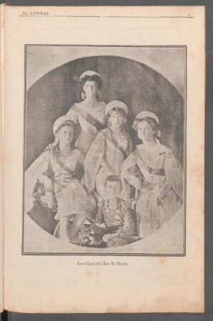 Los hijos del Zar de Rusia - [Fotografía]