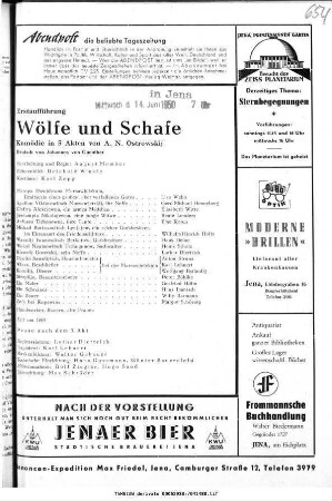 Wölfe und Schafe