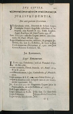 211-225, Jus Romanum.