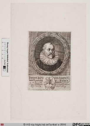 Bildnis Johann Baptista Eisen (von Eisenbühl auf Lehrberg)