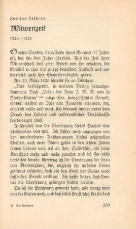 Zwölfter Abschnitt. Witwenzeit 1826-1828